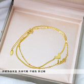 Stainless Steel Heart Love Anklet
