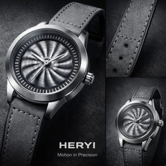 HERYI Spinner Model Watch with Date – Waterproof Masterlock