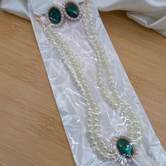 Pearl & Crystal Rhinestone Jewellery Set