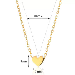 Stainless Steel Heart Chain