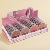 Miss Rose Soft Pinch Matte Bouncy Blush - 6pcs Set