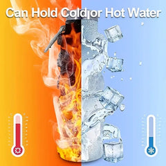 Silicone Water Bottle with Clip – Leak-Proof Sports & Travel Water Bottle