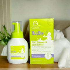 Estelin Baby 2 in 1 Shampoo And Bath Bubble For Gentle Cleaning - 300ml