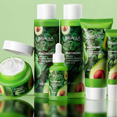 5 Pcs Bioaqua Niacinome Avocado Elasticity Moisturizing Skin Care Set.