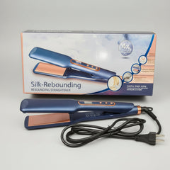 Silk-Rebounding hair straightener