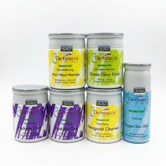 5 in 1 Dermacos Facial Set with Dermacos Ampule Each jar 200gm