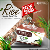 Jessica Radiant Rice Facial Trial Pack - 6 Steps