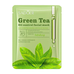 SADOER - Green Tea Oil Control Facial Mask - 25g
