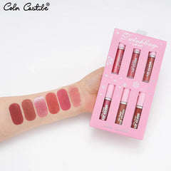 Color Castle 6Pcs Shine And Matte Lipgloss Set