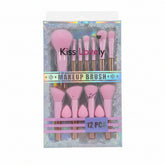 Kiss Lovely Makeup Brush Set - 12Pcs