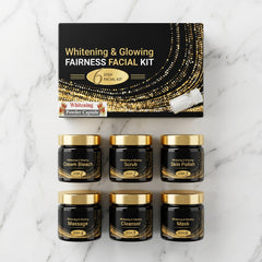 Witening & Glowing 6 Step Facial Kit With Bleach