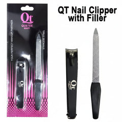 Qt Nail Clipper With Filler 2in1 Set