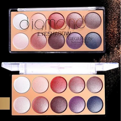 Gege Moon 10 Colors Diamond Eyeshadow Palette