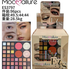 Mocallure 3-in-1 Makeup Palette (highlighter, blush, eyeshadow)