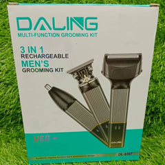 DALING DL-9267, 3-in-1 Rechargeable Hair Clipper