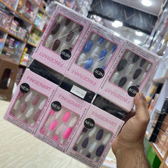 Fashion Fingerart Trendy Nails with Nail Stickers