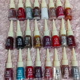 CR Permanent Nail Polish – 24-Piece Set for Long-Lasting Color
