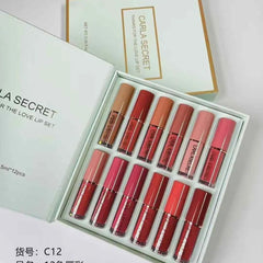 Carla Secret 12-Piece Lipgloss Vault