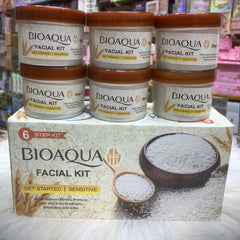 Bioaqua Whitening Rice Facial Kit – 6-Step Facial Set