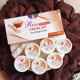 Rice Whitening Ultra Glowing Facial Kit For All Skin Types -100ml