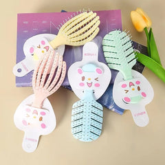 New 1 Pc Mini Cactus Air Bag Hair Brush