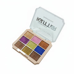 Msyaho Glitter Eyeshadow Palette - 9 Colors