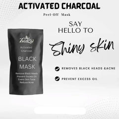 Parizad Activated Charcoal Black Mask