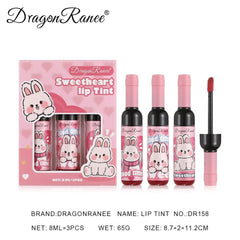 Dragon Ranee 3‑Piece Sweetheart Lip Tint Set