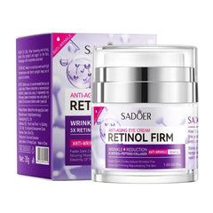 Sadoer Anti‑Aging Retinol Firm Wrinkle Reduction Peptides + Collagen Eye Cream – 30 g