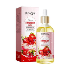 Bioaqua Strawberry Cake Nourishing Body Oil – 100 ml