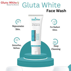 Gluta White Vitamin C & Glycolic Acid Face Wash