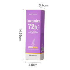 KORMESIC Lavender Scented Whole Body Deodorant Cream 72H Odor Control - 80gm