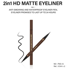 APK 2-in-1 HD Matte Eyeliner – Waterproof & Smudge-Proof Precision