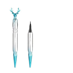 Deer Look Back" Silky Liquid Eyeliner – Precision Tip with Elegant Antler Design