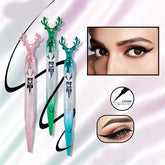 Deer Look Back" Silky Liquid Eyeliner – Precision Tip with Elegant Antler Design
