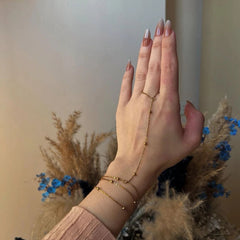 Stainless Steel, Tarnish free Anja Bracelet