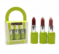 Dragon Ranee Bamboo Bloom Matte Lipstick Set - 3Pcs