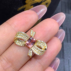 American Zircon Stone Adjustable Ring - Each