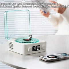 Waves Bluetooth Speaker with Moving Water Wave Lights & FM Radio