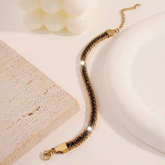 Stainless steel Luster bracelet