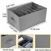 Foldable Closet Organizer – Space-Saving Wardrobe Storage Solution