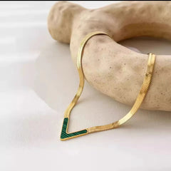 Snake V Necklace
