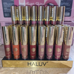 HALUV Super Shiny liquid lipsticks
