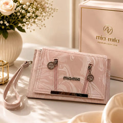 Leather Wristlet Wallet