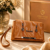 Leather Wristlet Wallet