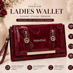 Leather Wristlet Wallet