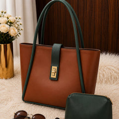 Women’s Two-Piece Tote Handbag Set