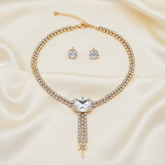 American Diamond Zircon Fancy Necklace Set