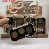 Mocallure Flaunt It Brows 3 Colors Eyebrow Powder palette