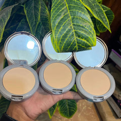 Emelie Double Face Powder – 2-in-1 Compact for Flawless Matte Finish